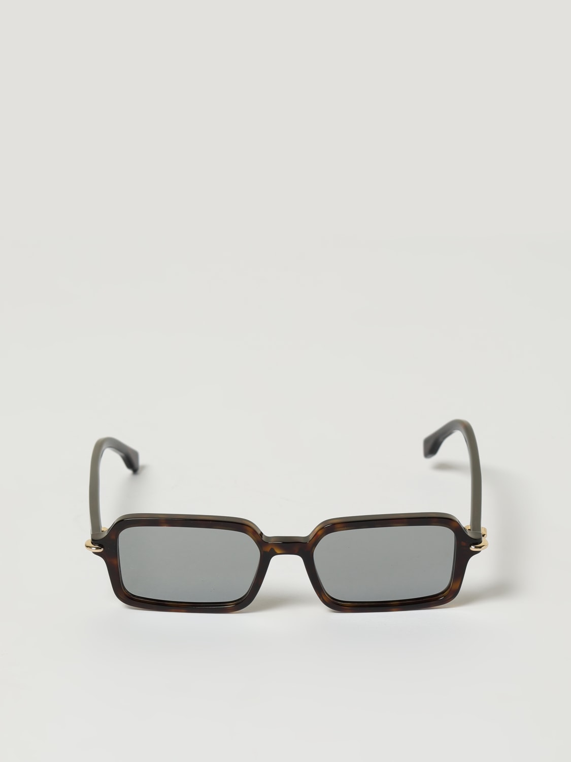 FENDI OCCHIALI DA SOLE: Occhiali da sole FE40174I Fendi in acetato , Marrone - Img 2