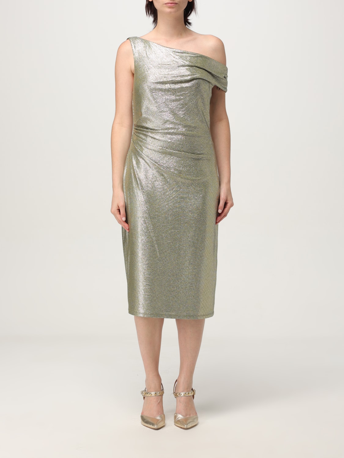 ワンピース POLO RALPH LAUREN Woman Dress Green 253951569 003 POLO RALPH LAUREN: Dress woman - Green | Polo Ralph Lauren