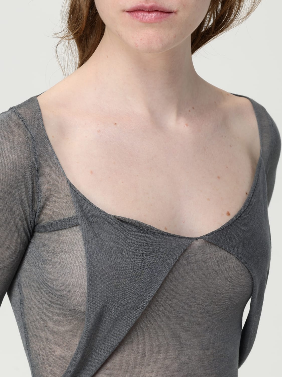 PALOMA WOOL: Top woman - Grey | Paloma Wool top UJ1101 online at