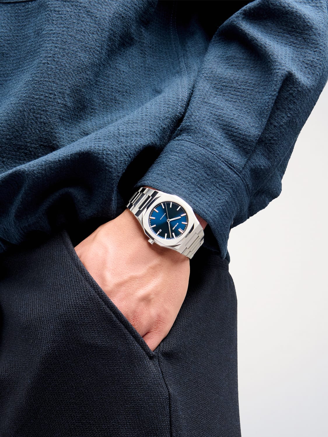 D1 MILANO WATCH: Watch men D1 Milano, Blue - Img 2