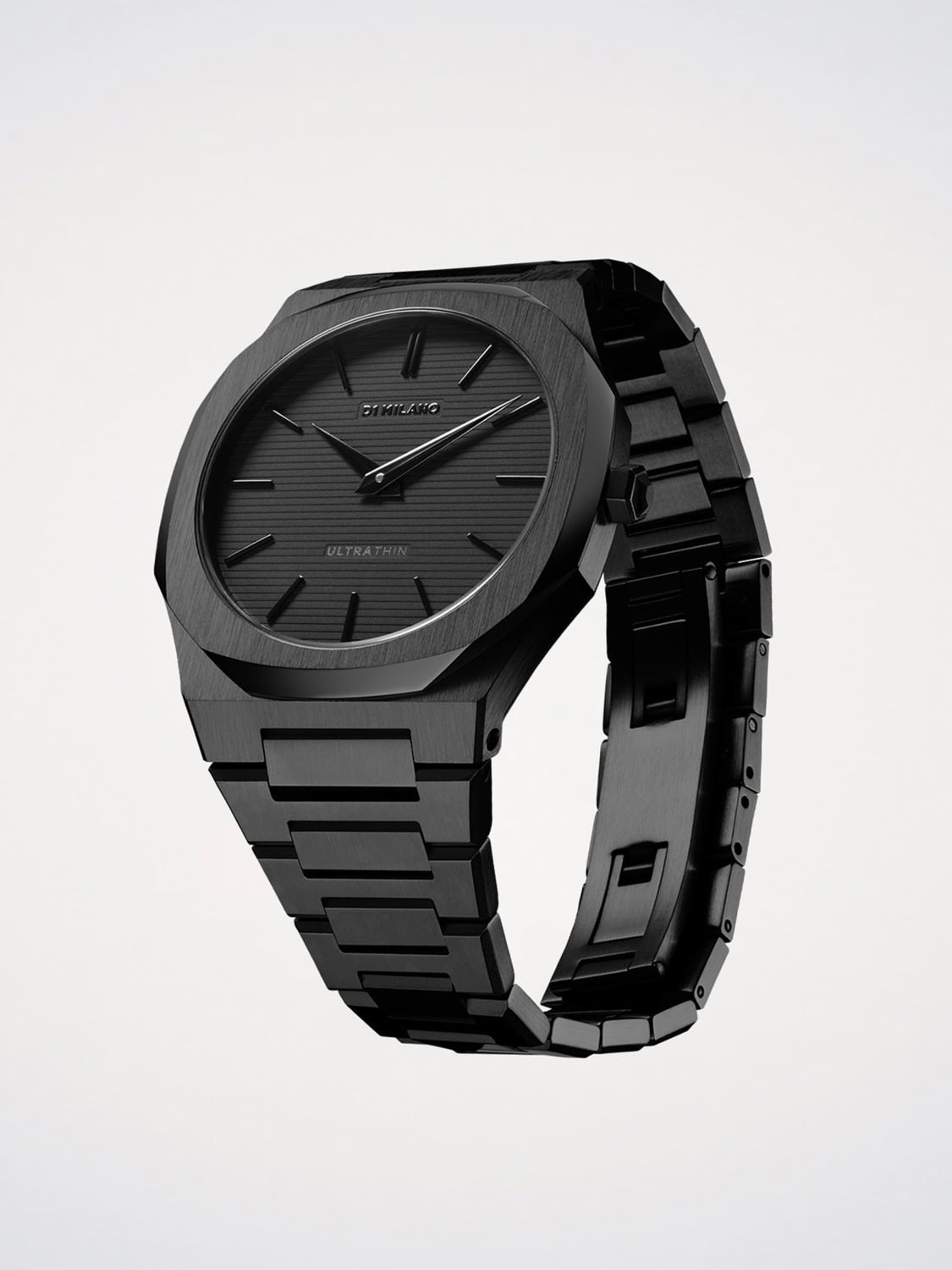 D1 MILANO OROLOGIO: Orologio Ultra Thin Shadow 40 mm D1 Milano, Nero - Img 1