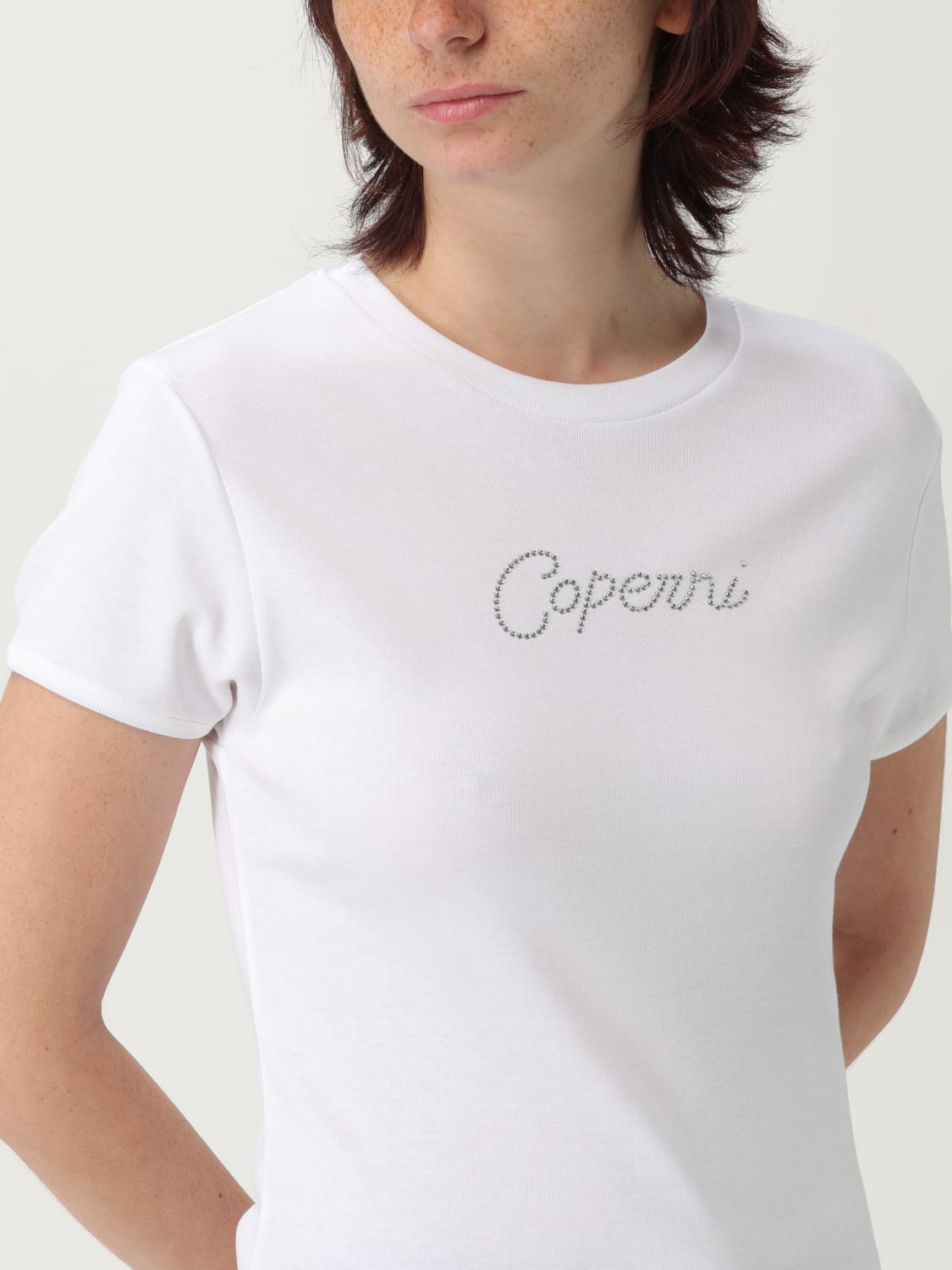 COPERNI T-SHIRT: T-shirt woman Coperni, White - Img 5