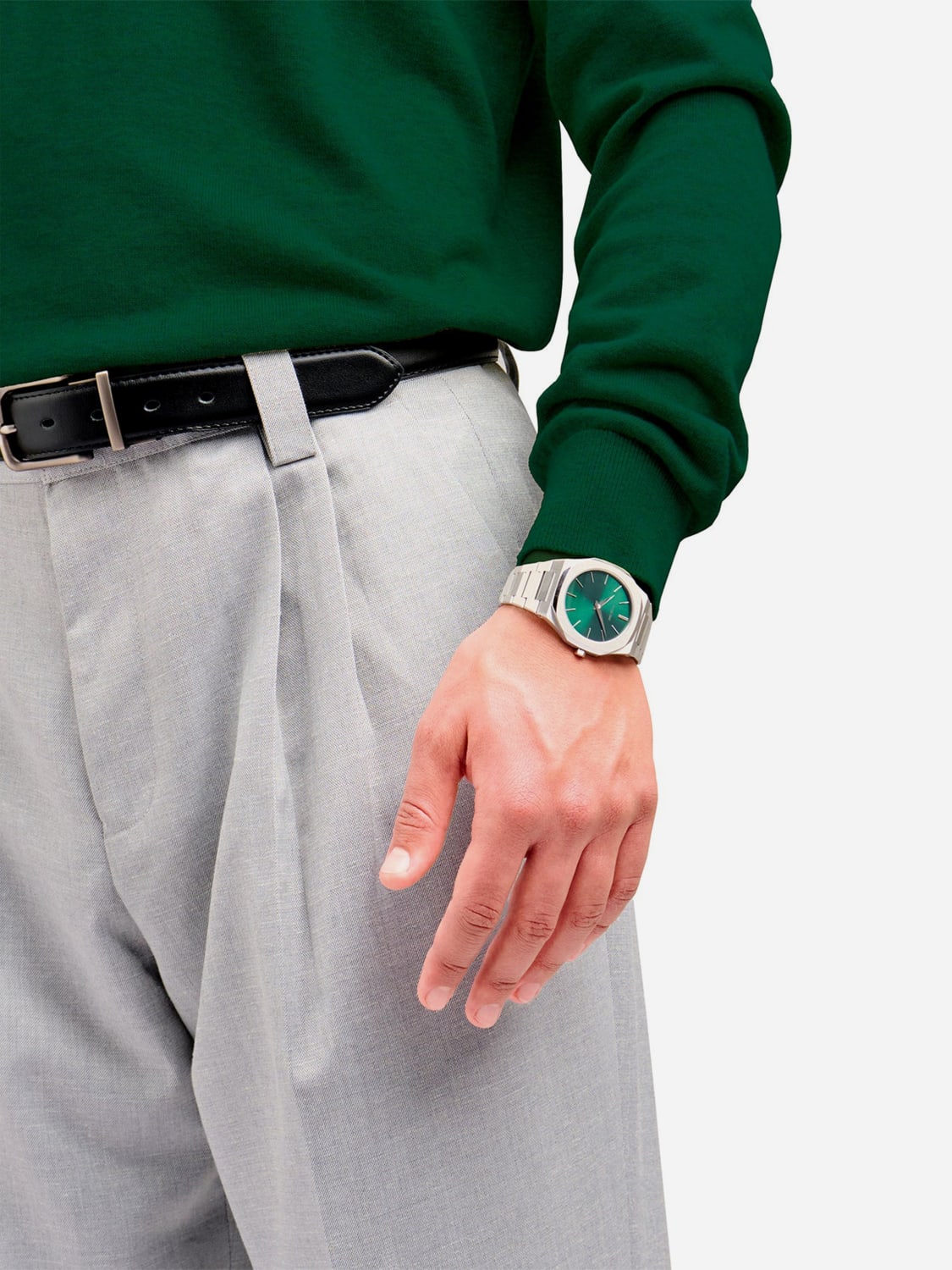 D1 MILANO WATCH: Watch men D1 Milano, Green - Img 3