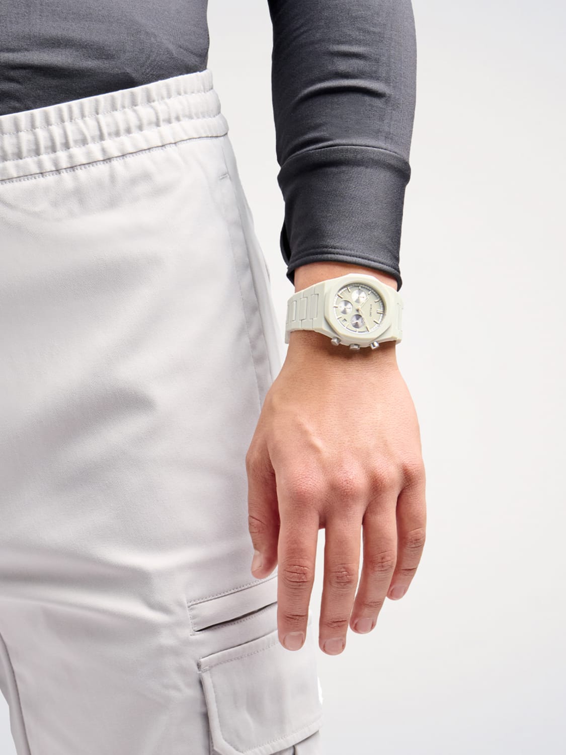 D1 MILANO ウォッチ: ウォッチ メンズ D1 Milano, グレー - Img 2