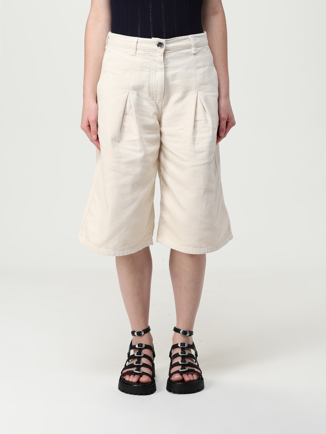 PINKO SHORTS: Short woman Pinko, White - Img 1