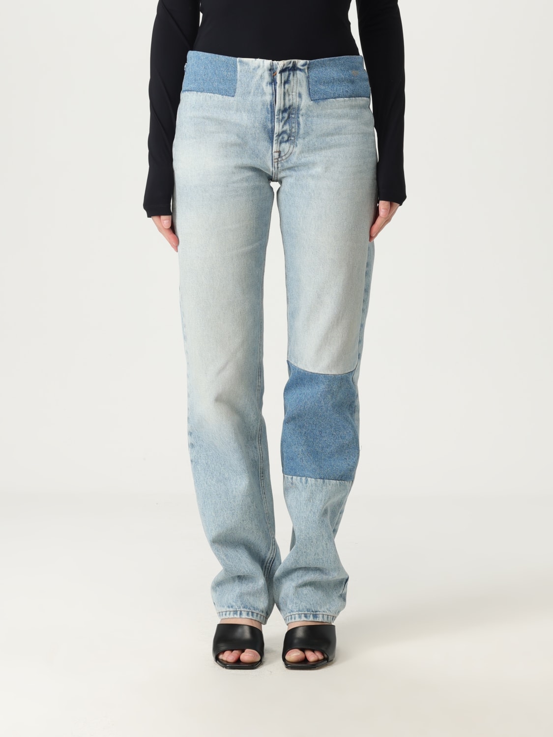 MM6 MAISON MARGIELA: Jeans woman - Blue | Mm6 Maison