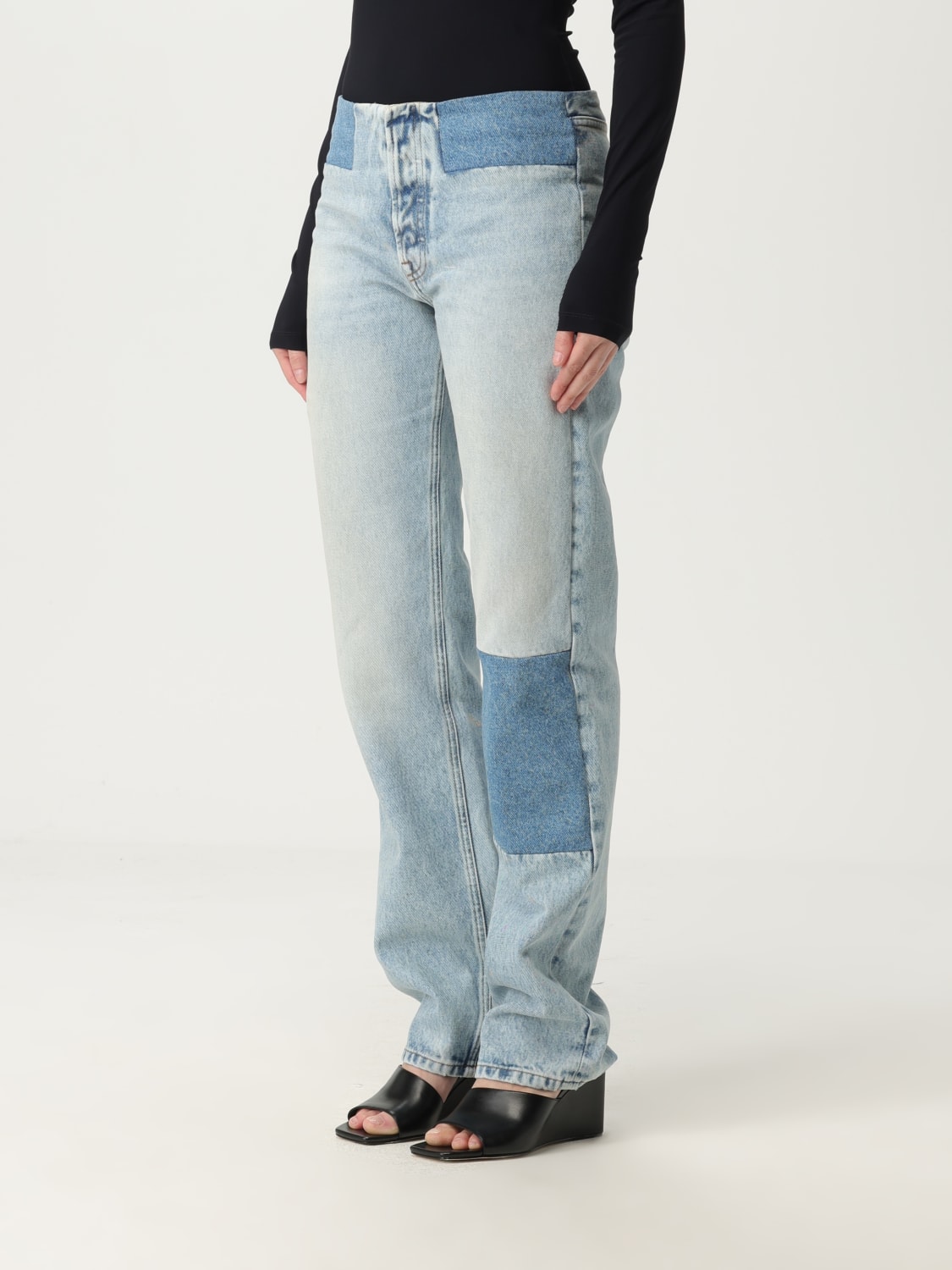 デニム・ジーパン MM6 MAISON MARGIELA Women Denim Pants S62LB0187 M30018 966 B MM6 MAISON MARGIELA: Jeans woman - Blue | Mm6 Maison