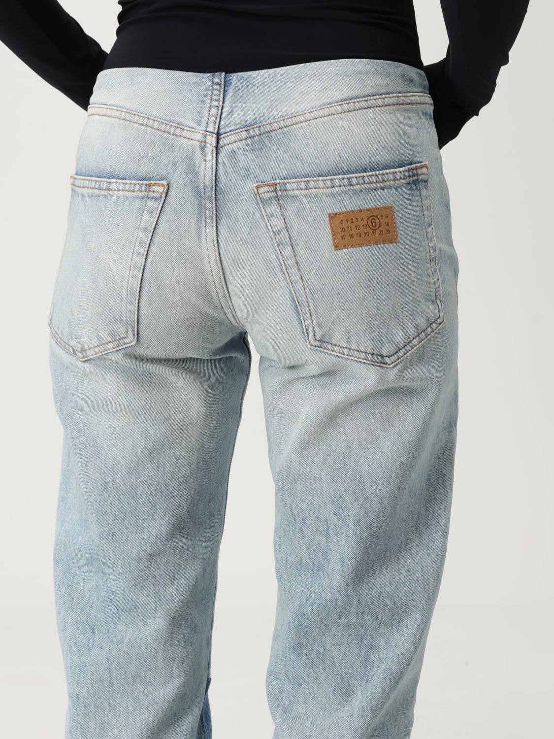 MM6 MAISON MARGIELA: Jeans woman - Blue | Mm6 Maison