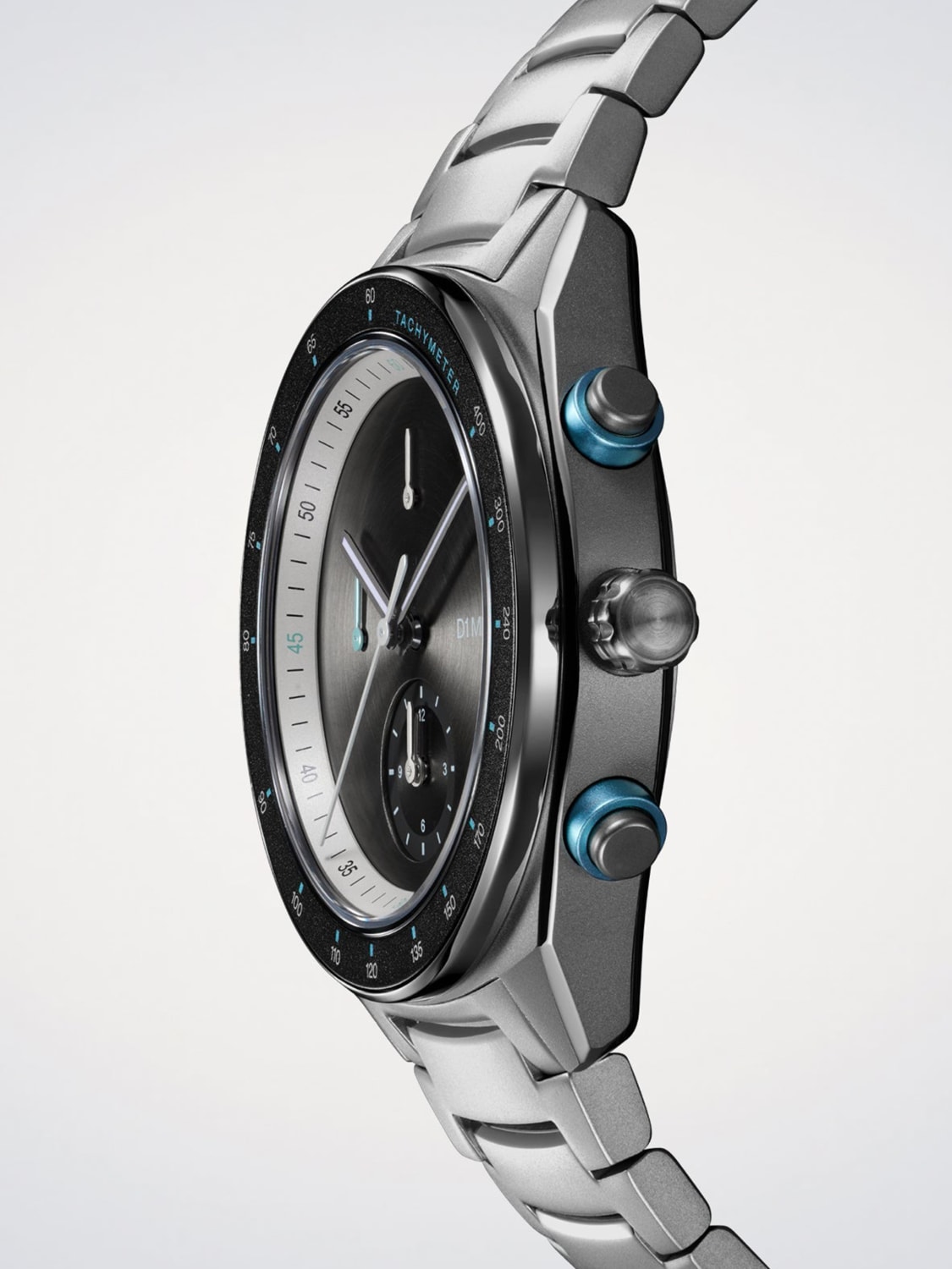 D1 MILANO OROLOGIO: Orologio Essential Black Cronografo 40mm D1 Milano, Nero - Img 4