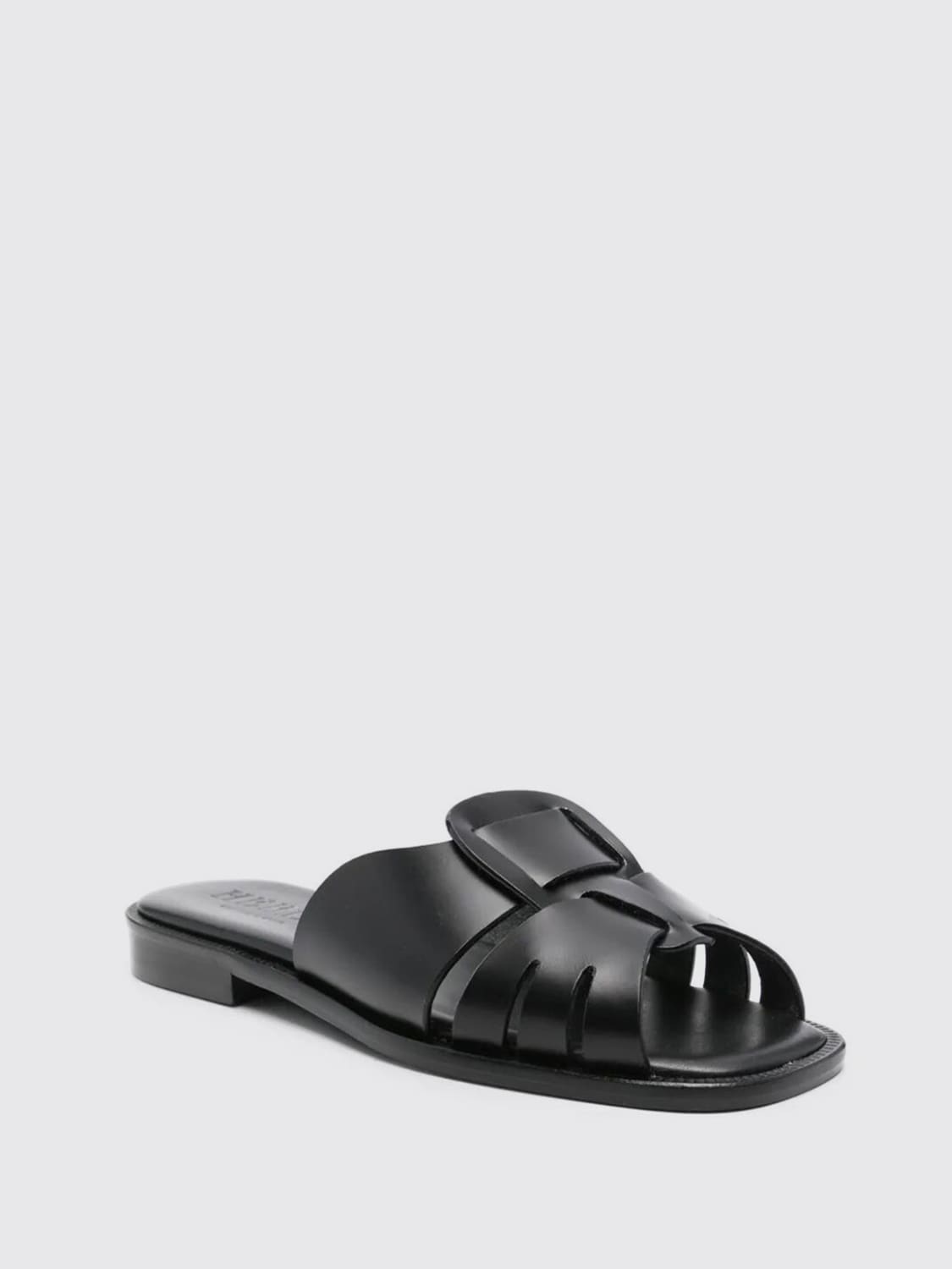 HEREU FLAT SANDALS: Shoes woman Hereu, Black - Img 2
