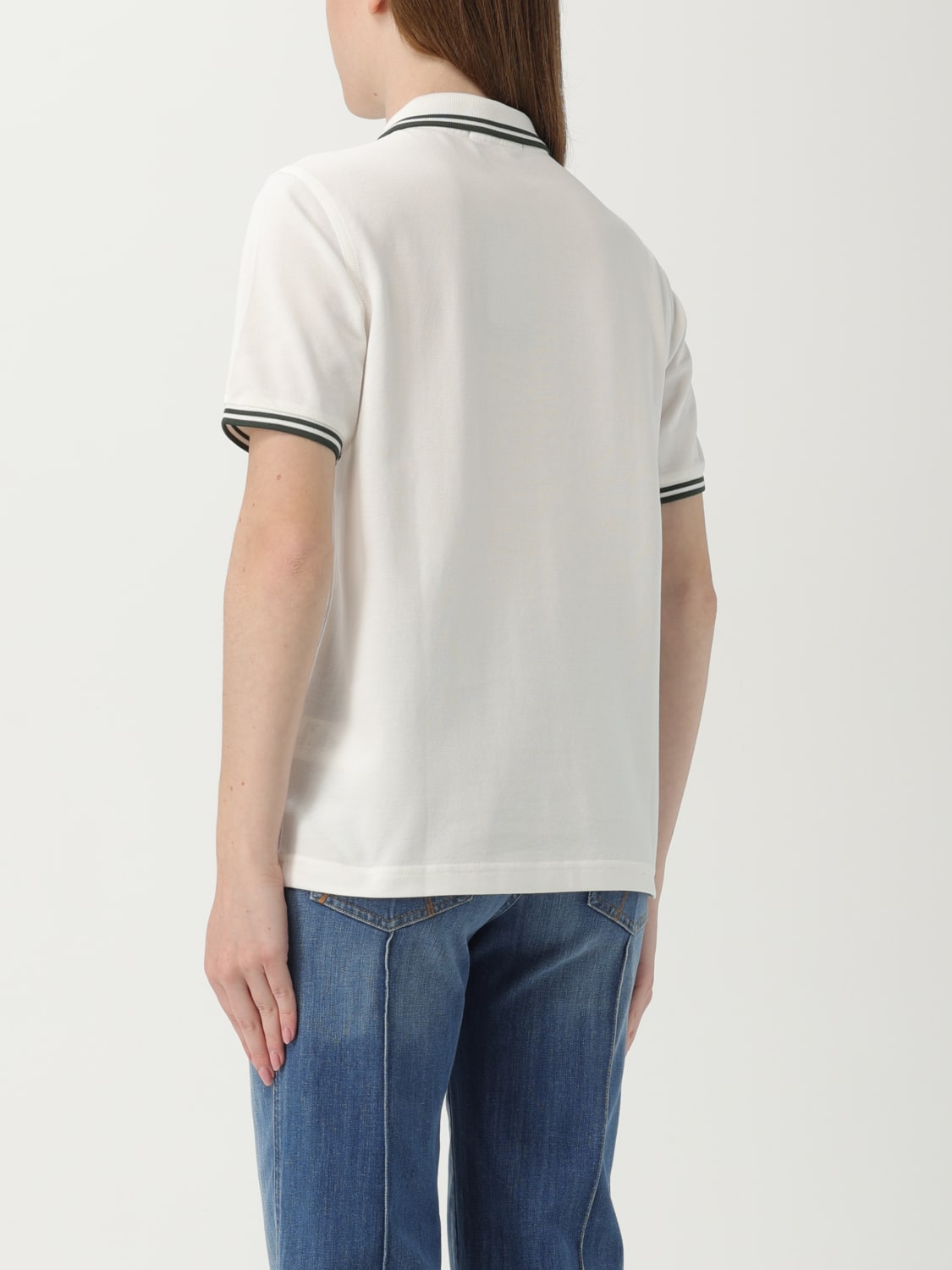 トップス The Fred Perry Shirt - G3600 WOMENS G3600 - Black / White / White | The Fred Perry Shirt