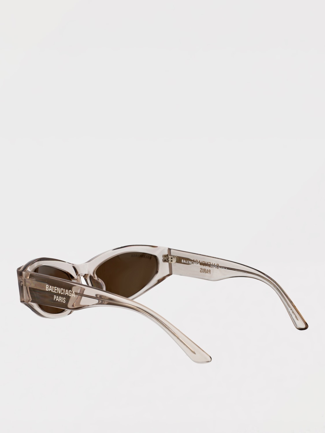 サングラス BALENCIAGA Woman Sunglasses Beige BB0387S 004 Balenciaga BB0387S 004 - Beige Sunglasses for Woman