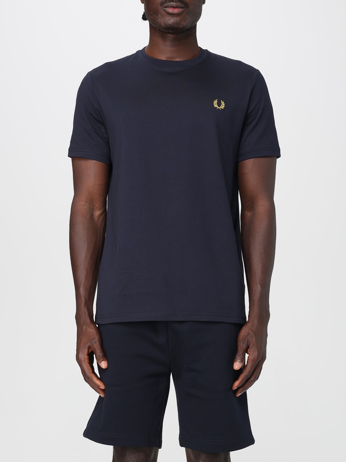 FRED PERRY：Tシャツ メンズ - ブルー | GIGLIO.COMオンラインの