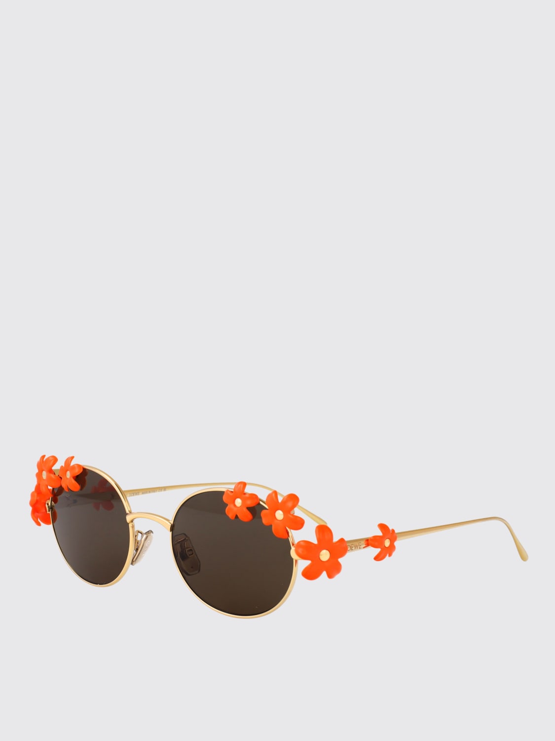 LOEWE: Sunglasses woman - Gold | Loewe sunglasses LW40173U