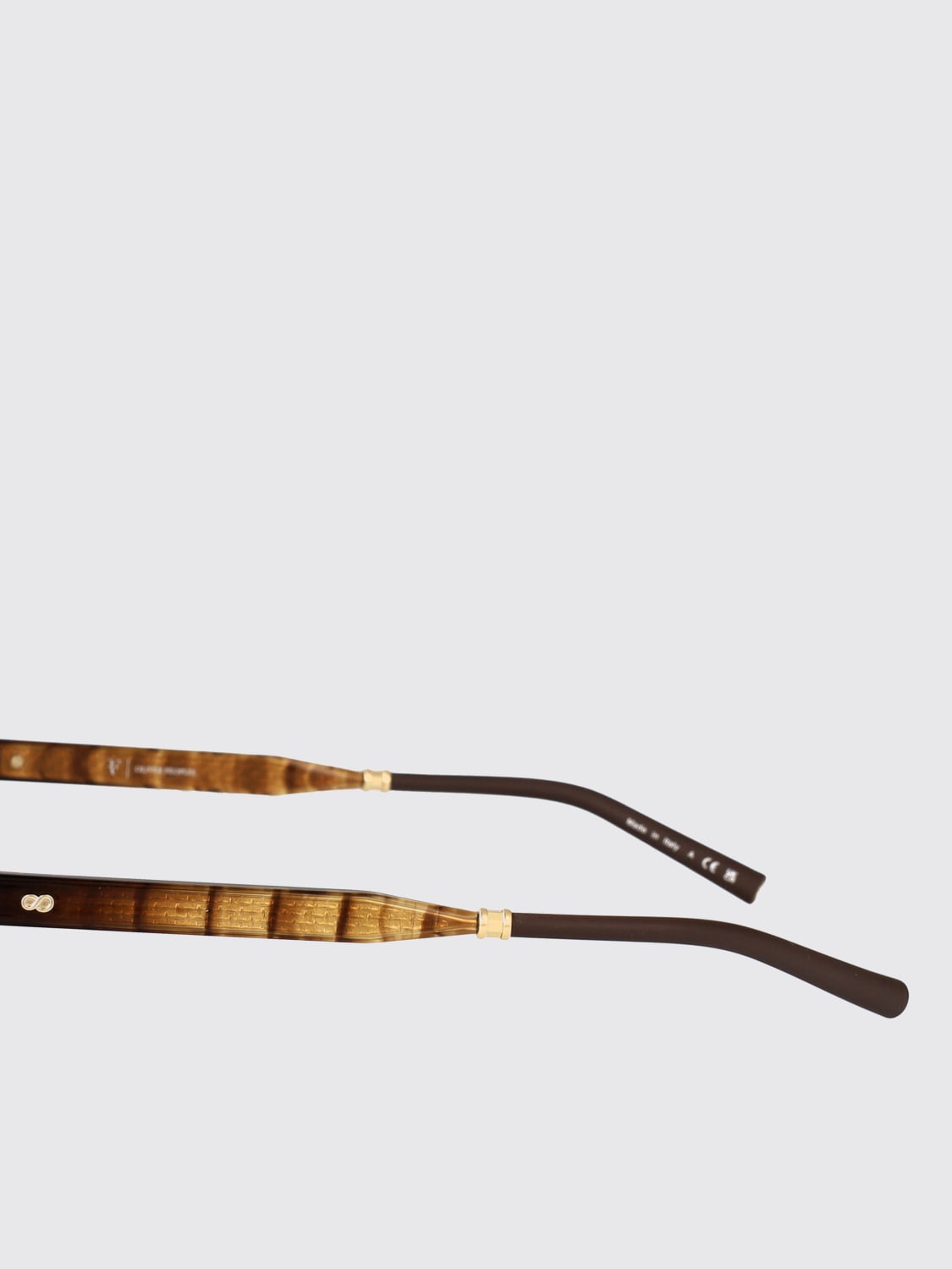 OLIVER PEOPLES OCCHIALI DA SOLE: Occhiali da sole Mr. Federer Oliver Peoples in acetato , Marrone - Img 4