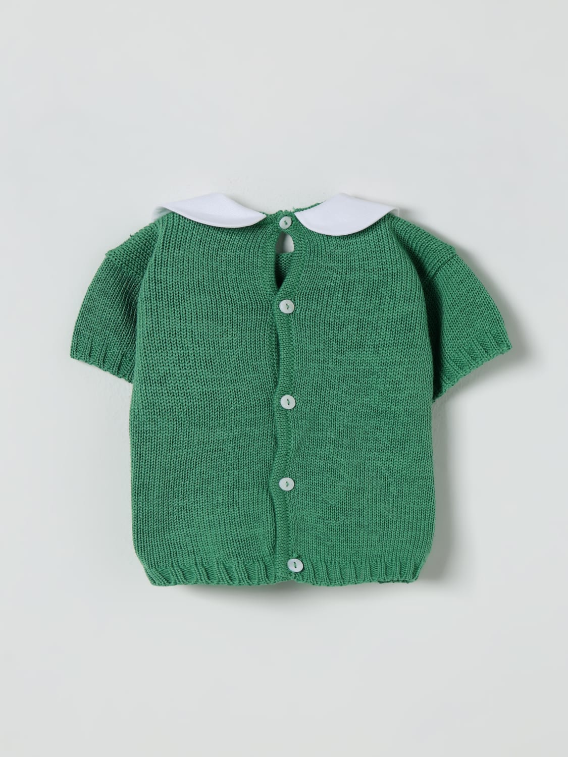 LITTLE BEAR SWEATER: Sweater kids Little Bear, Green - Img 2