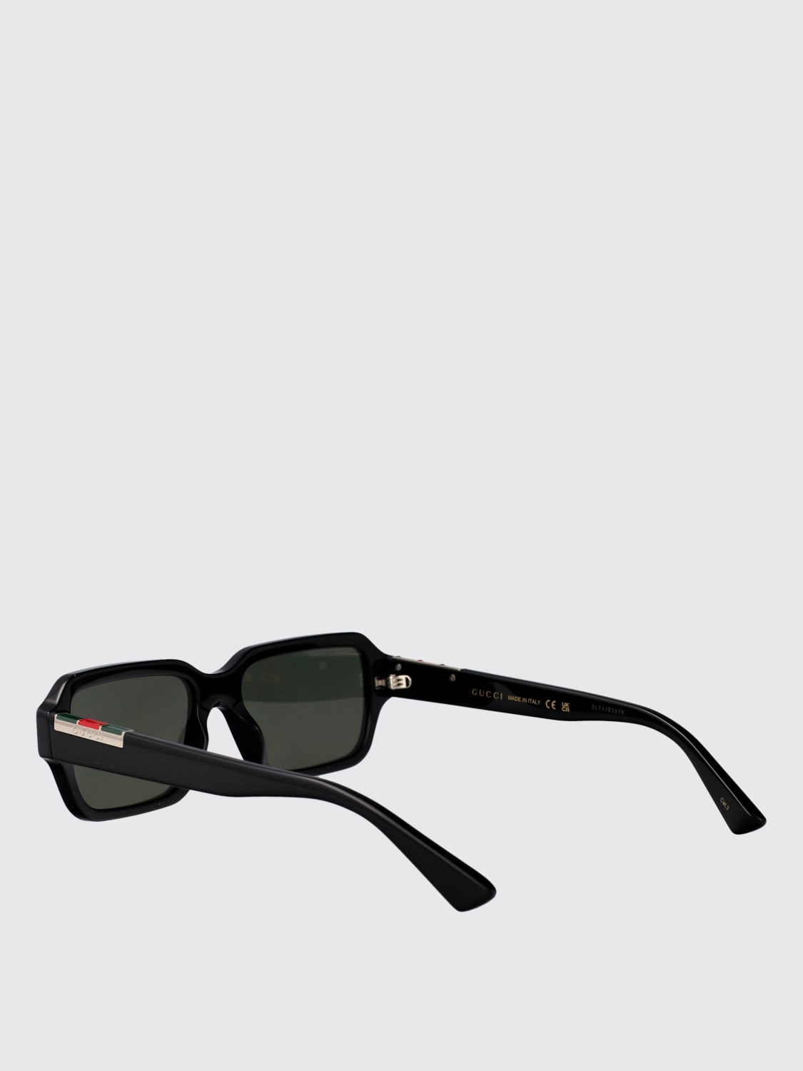 GUCCI SUNGLASSES: Sunglasses men Gucci, Black - Img 3