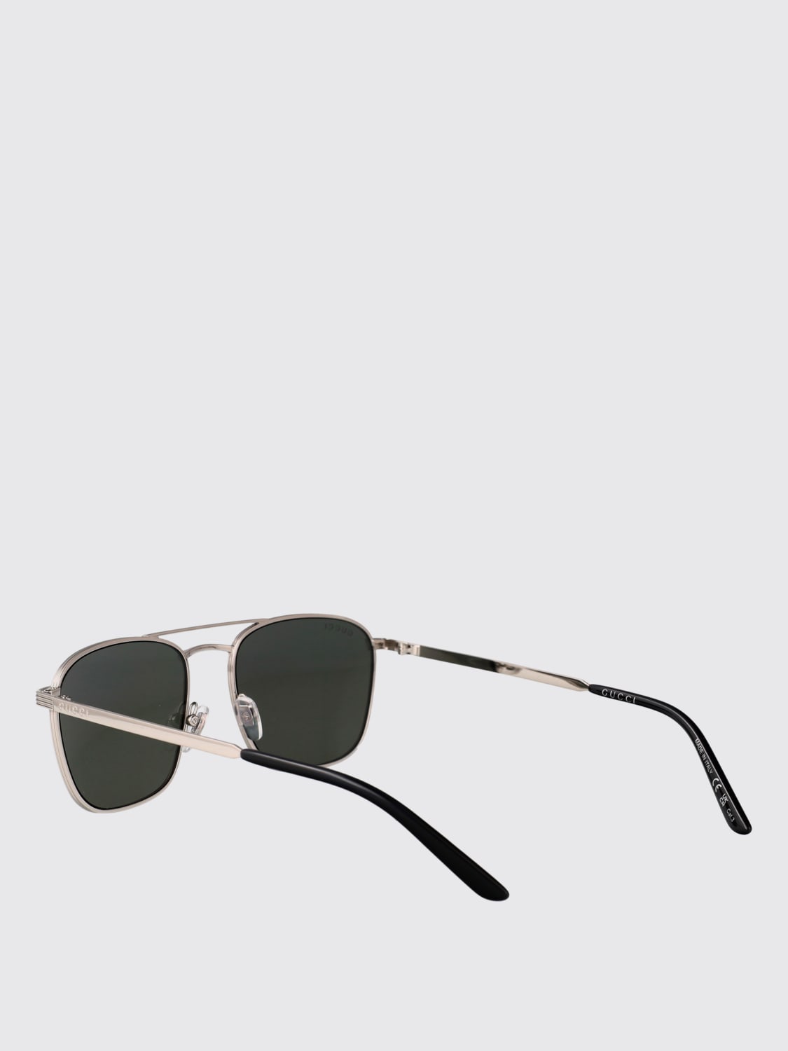 GUCCI SUNGLASSES: Sunglasses men Gucci, Grey - Img 3