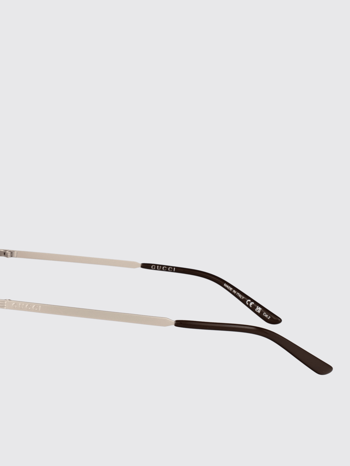 GUCCI SUNGLASSES: Sunglasses men Gucci, Silver - Img 4