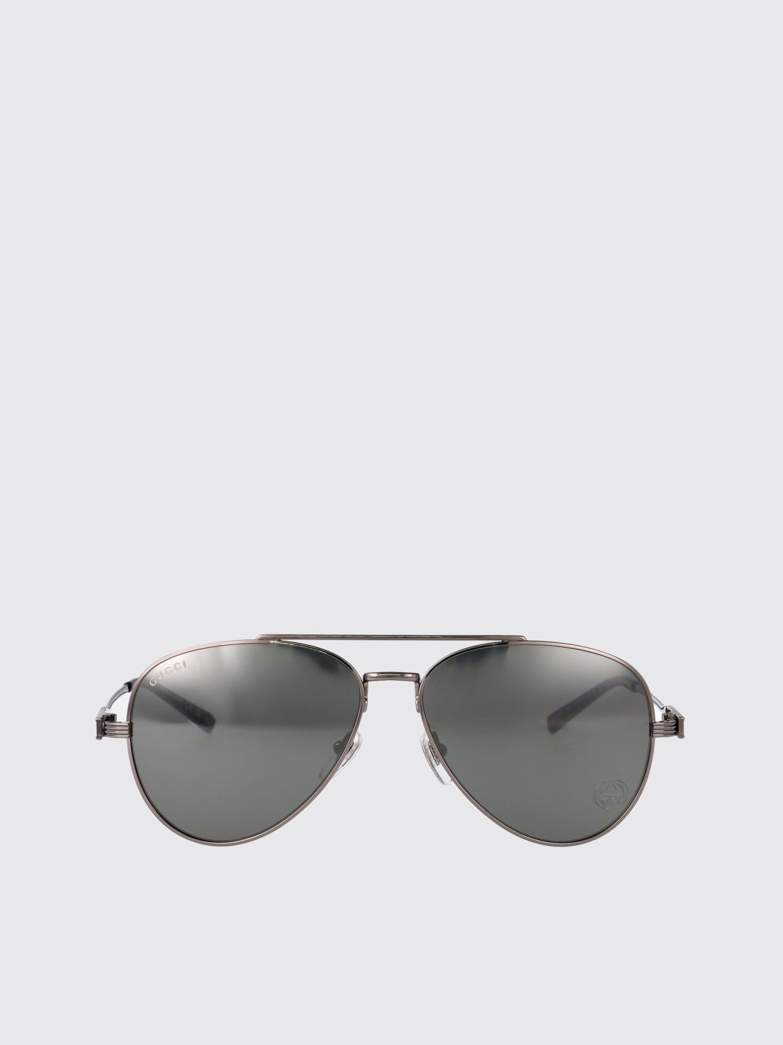 GUCCI SUNGLASSES: Sunglasses men Gucci, Grey - Img 2