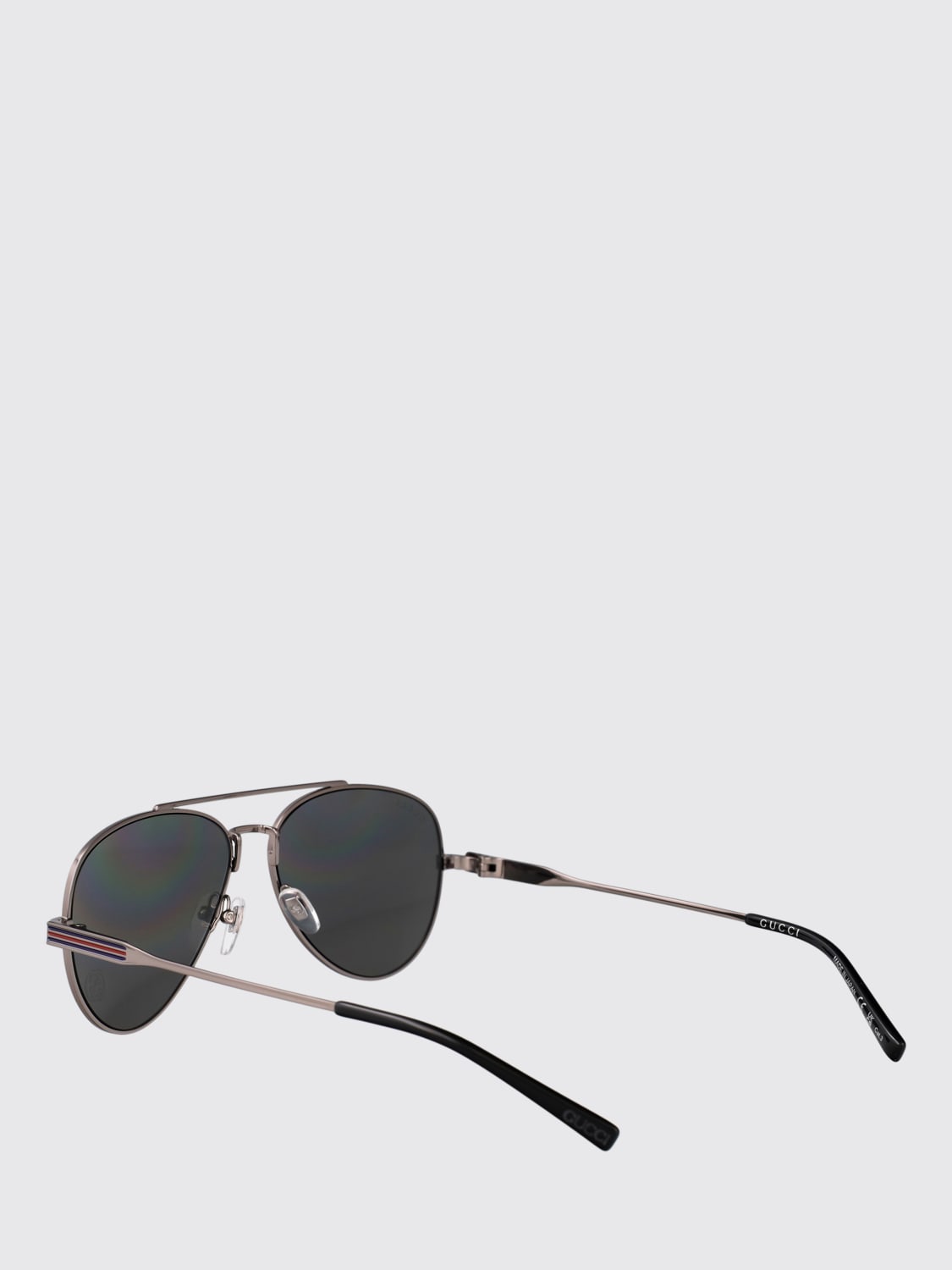 GUCCI SUNGLASSES: Sunglasses men Gucci, Grey - Img 3