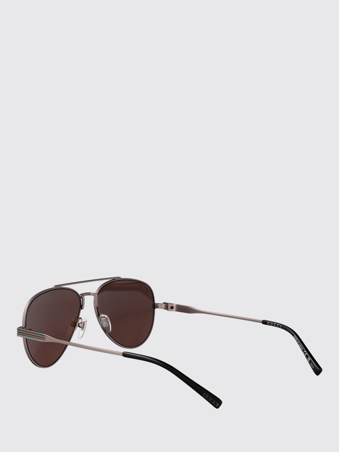 GUCCI SUNGLASSES: Sunglasses men Gucci, Silver - Img 3