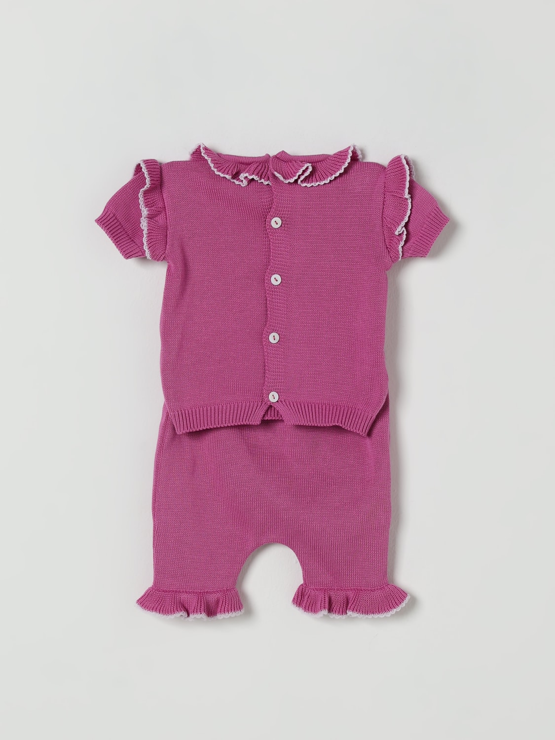 LITTLE BEAR JUMPSUIT: Romper kids Little Bear, Pink - Img 2