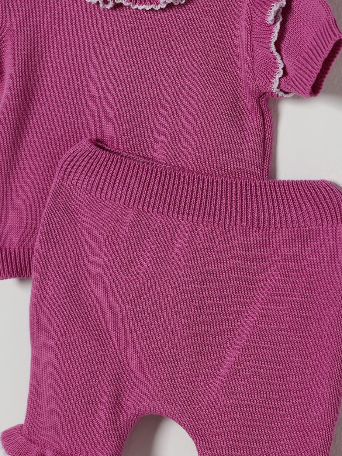 LITTLE BEAR JUMPSUIT: Romper kids Little Bear, Pink - Img 3