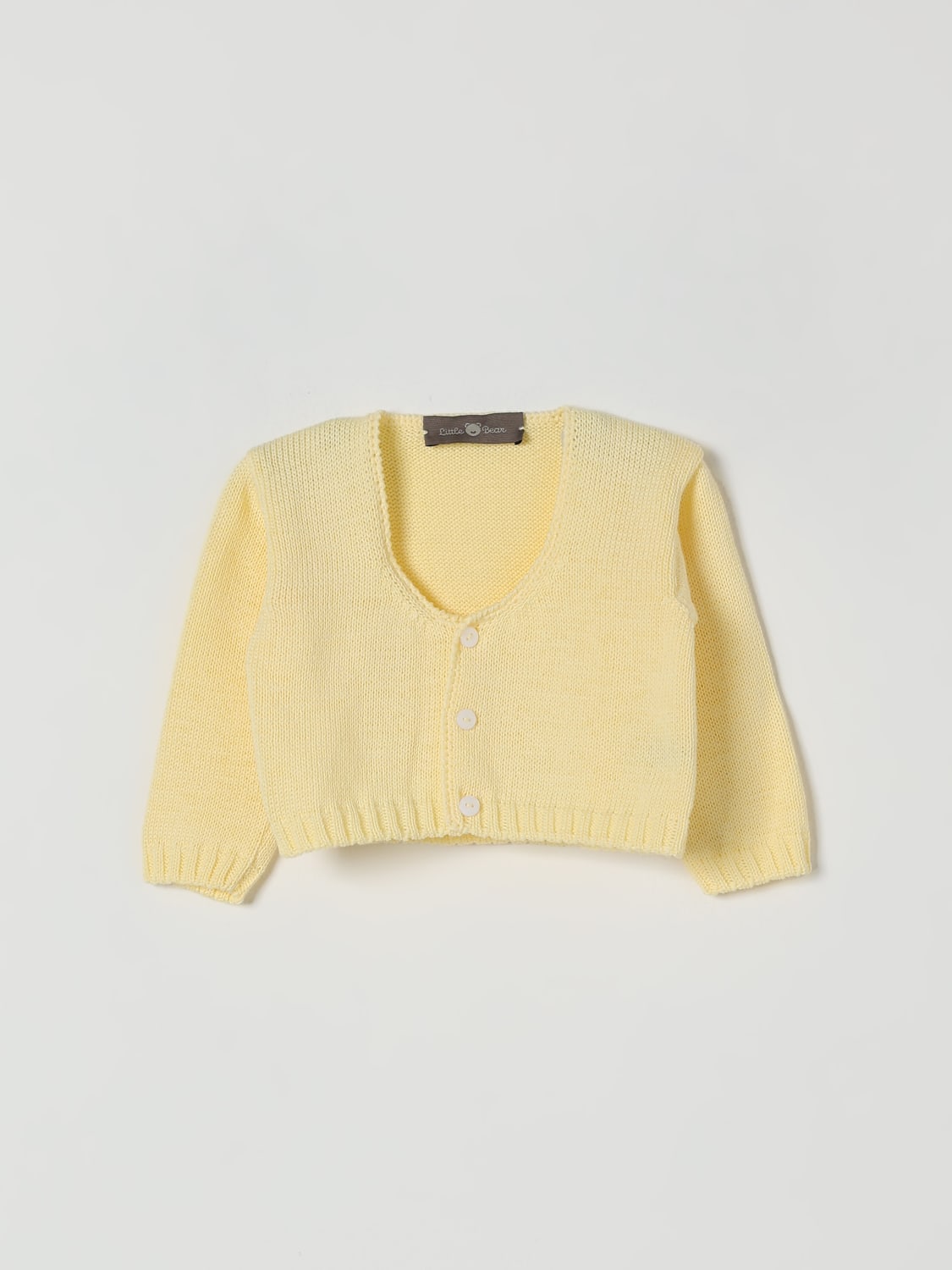 LITTLE BEAR PULL: Pull enfant Little Bear, Jaune - Img 1