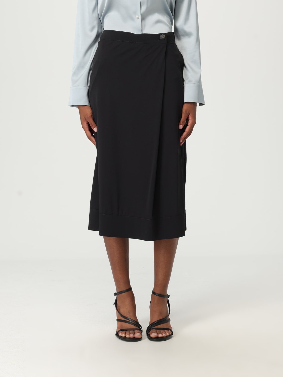 スカート MM Max Mara Woman Skirt Black 2516771037600 006 MM MAX MARA: Skirt woman - Black | Mm Max Mara skirt