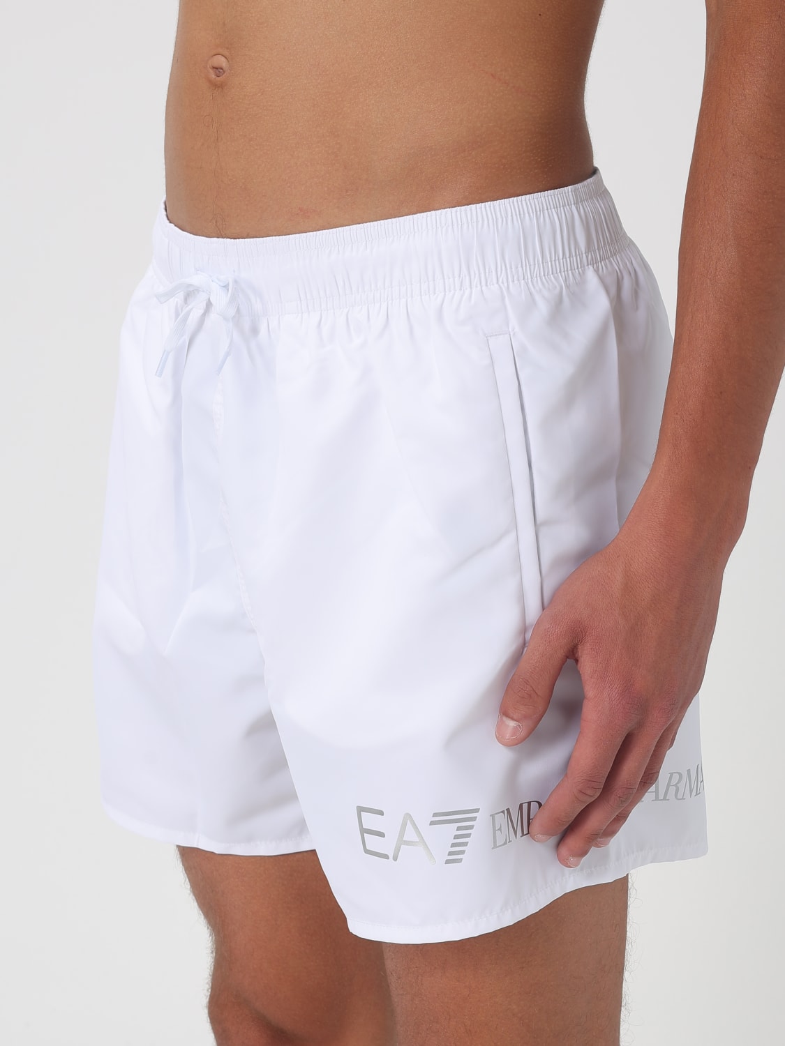 EA7 SWIMSUIT: Swimsuit men Ea7, White - Img 3