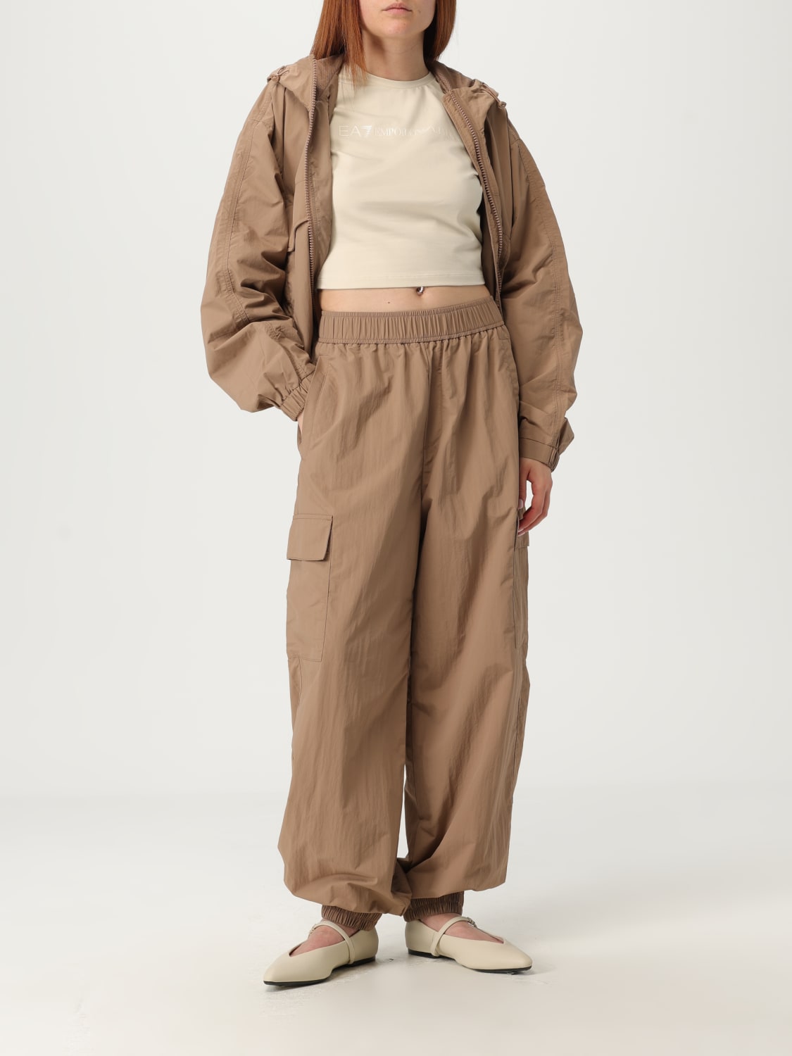 EA7 CAMISETA: Camiseta mujer Ea7, Leche - Img 2