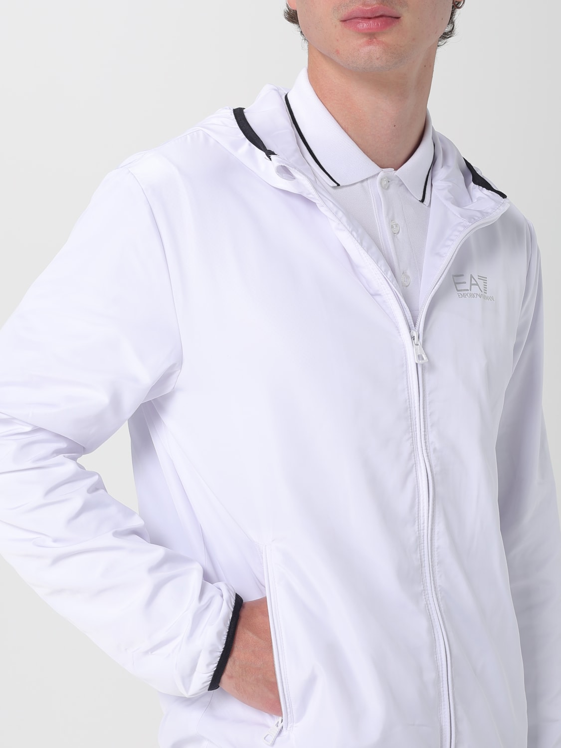 EA7 JACKET: Jacket men Ea7, White - Img 3