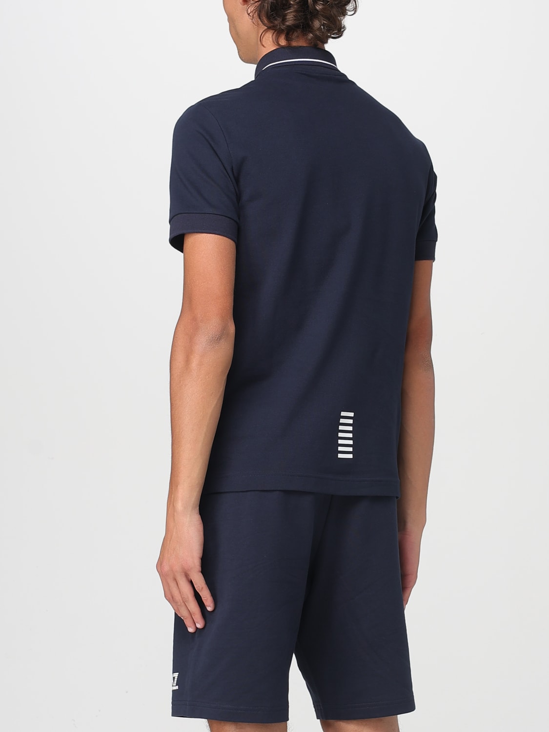 EA7 폴로 셔츠: 폴로 셔츠 남성 Ea7, 블루 - Img 2