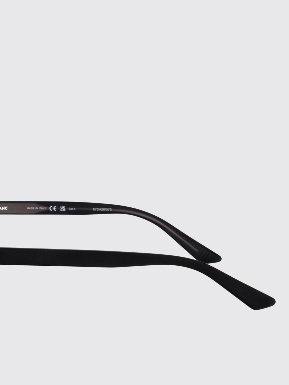 MONTBLANC OCCHIALI DA SOLE: Occhiali da sole in acetato e metallo Montblanc, Blue - Img 4