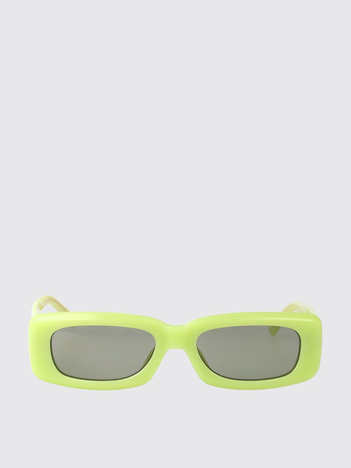 サングラス THE ATTICO Woman Sunglasses Green ATTICO3C16SUN 013 x Linda Farrow Irene sunglasses in green - The Attico