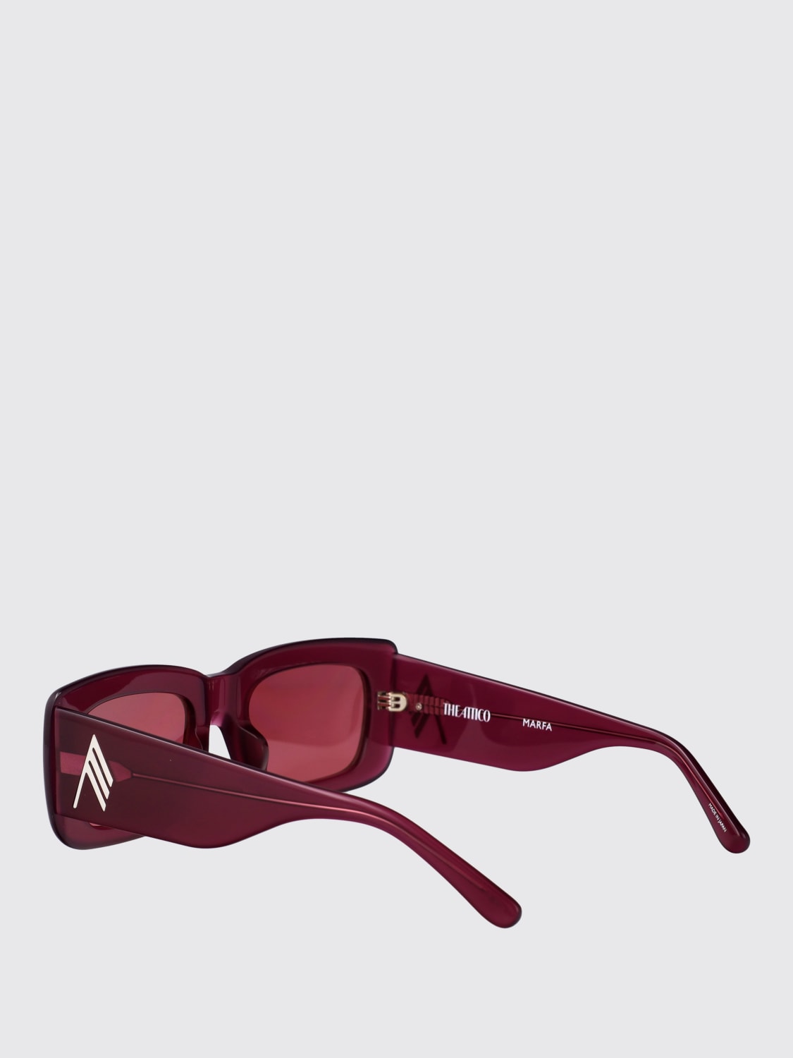 サングラス THE ATTICO Woman Sunglasses Burgundy ATTICO3C31SUN C31 THE ATTICO: Sunglasses woman - Burgundy | The Attico