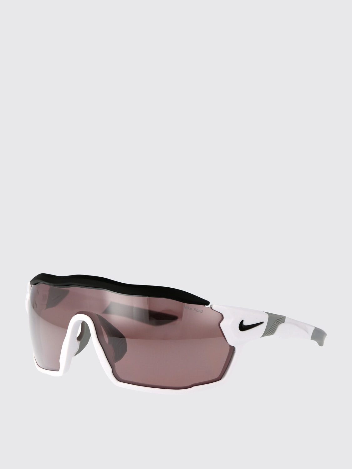 NIKE OCCHIALI DA SOLE: Occhiali da sole in acetato SHOW X RUSH Nike, Bianco - Img 1