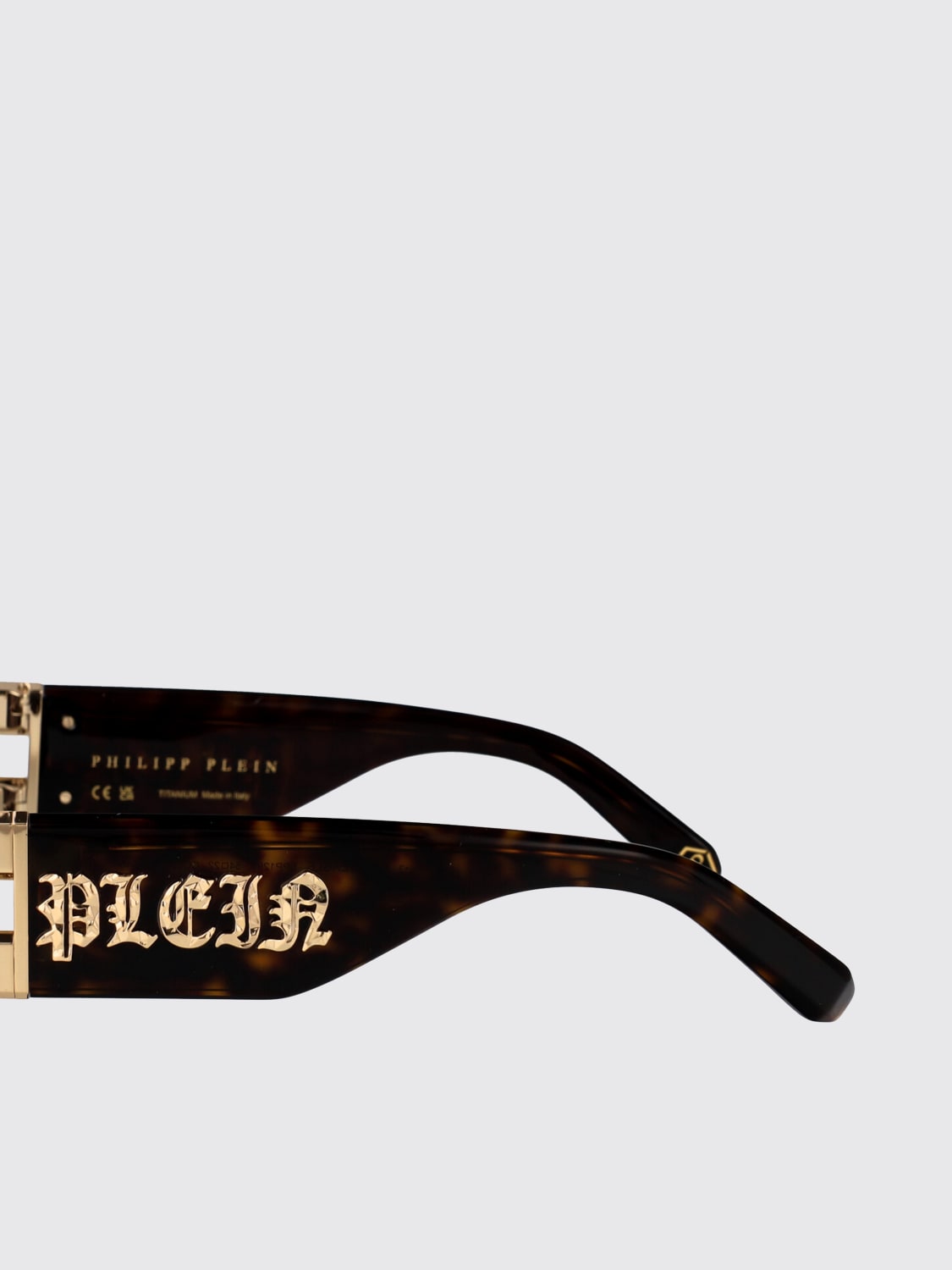 サングラス PHILIPP PLEIN Men Sunglasses Brown SPP129V HAVANA PHILIPP PLEIN: Sunglasses men - Brown | Philipp Plein
