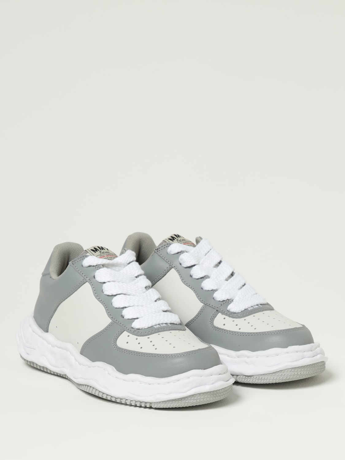 MAISON MIHARA YASUHIRO SNEAKERS: Sneakers Wayne OG Maison Mihara Yasuhiro in pelle , Fantasia - Img 2