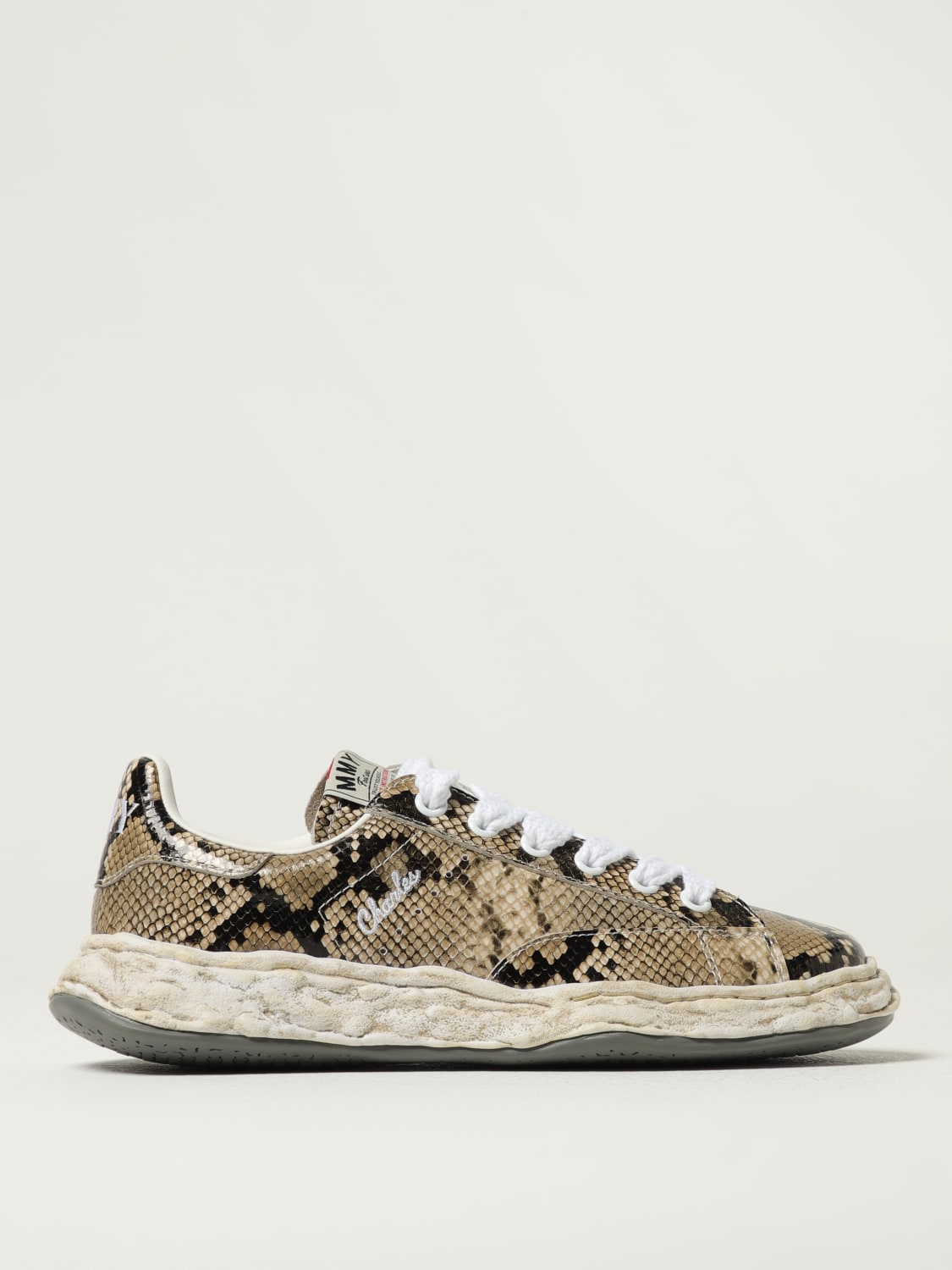 MAISON MIHARA YASUHIRO SNEAKERS: Sneakers men Maison Mihara Yasuhiro, Beige - Img 1