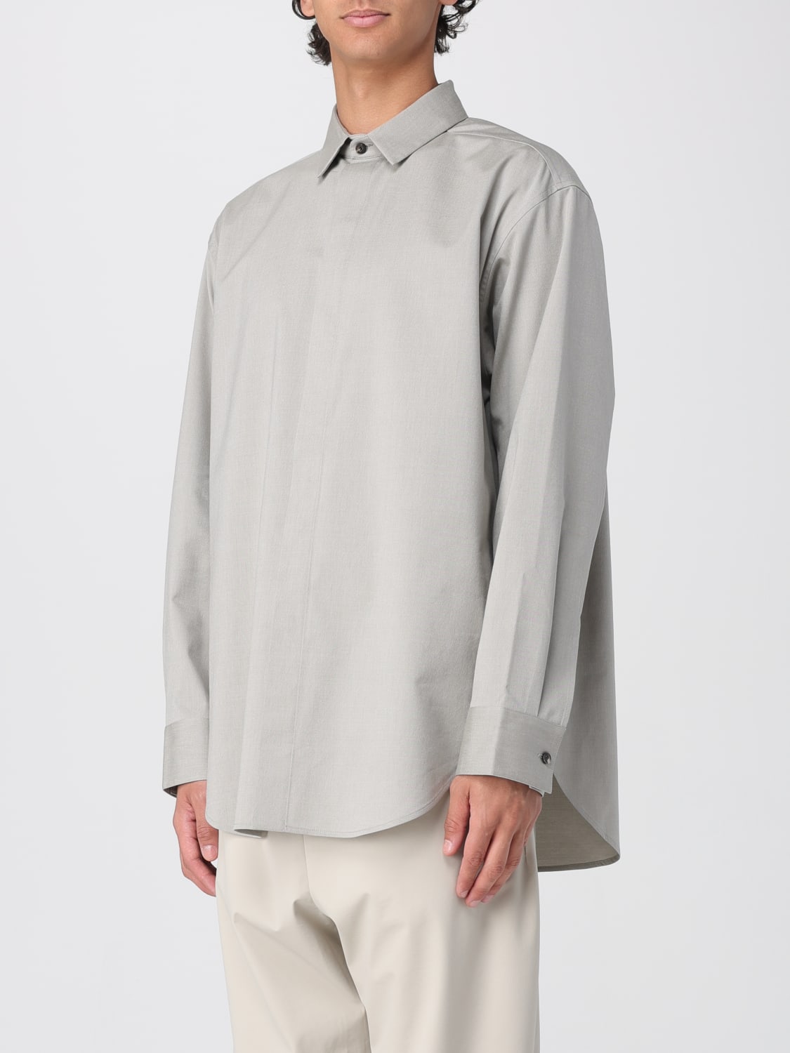 Tシャツ・カットソー FEAR OF GOD Men T Shirts FGE250 501OXF Grey FEAR OF GOD: Shirt men - Grey | Fear Of God shirt