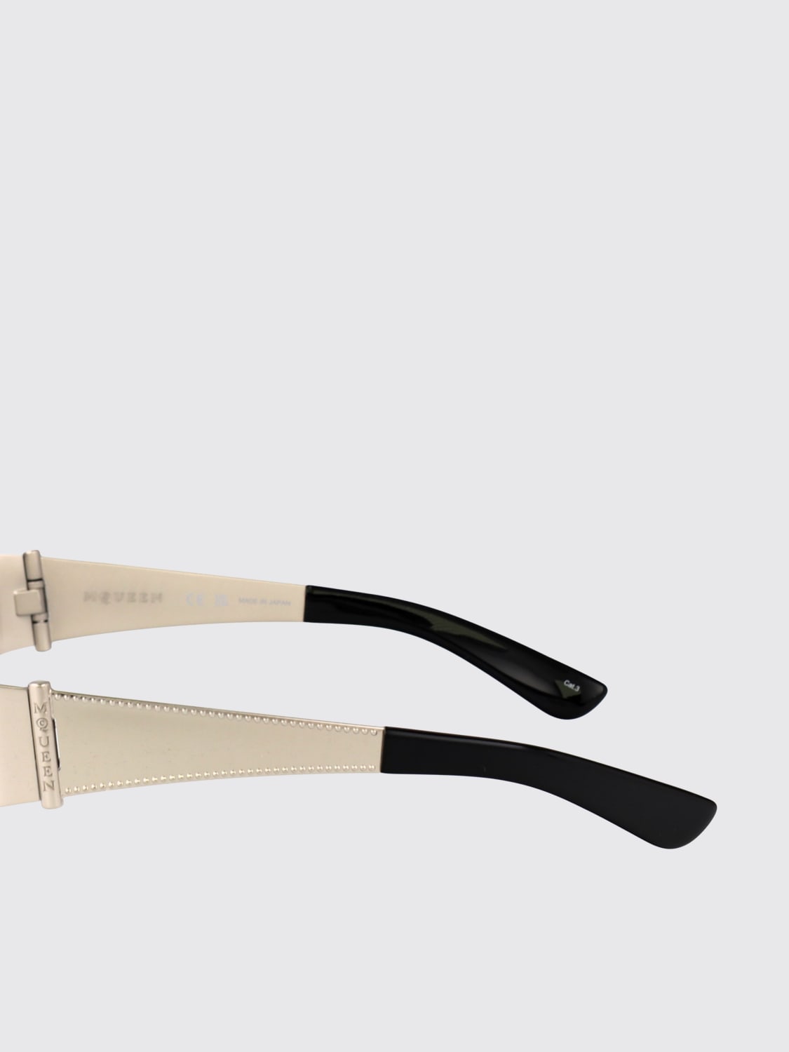 MCQUEEN SUNGLASSES: Sunglasses men McQueen, Silver - Img 4