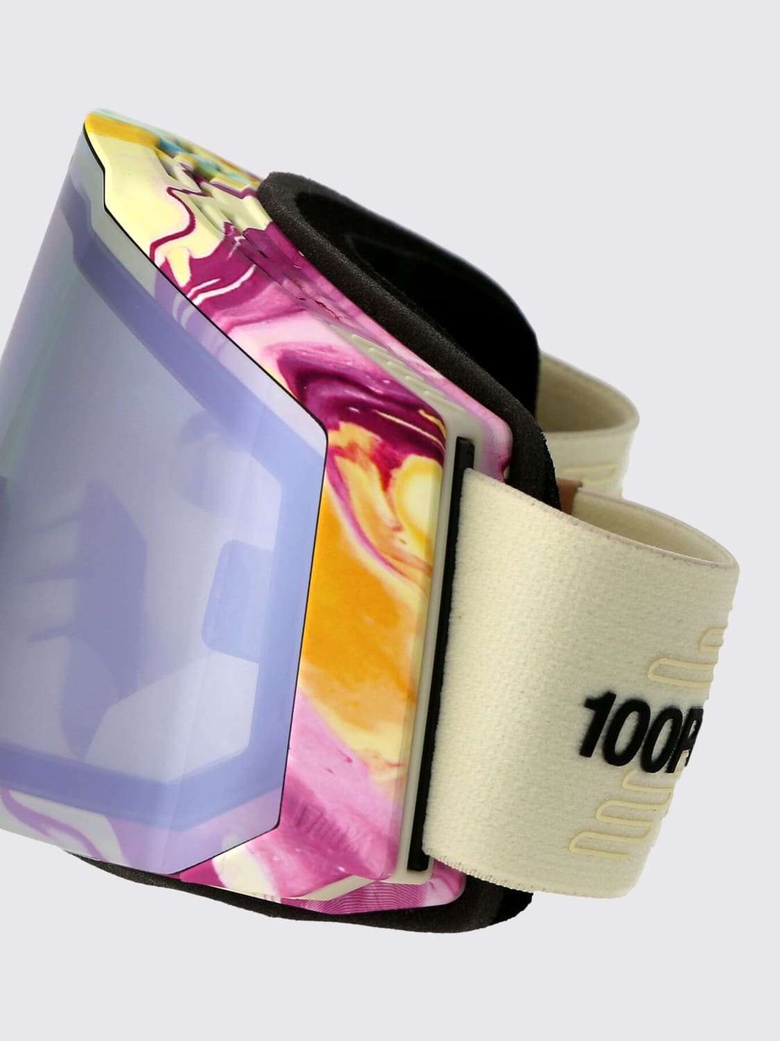 100% SUNGLASSES: Sunglasses men 100%, Silver - Img 4