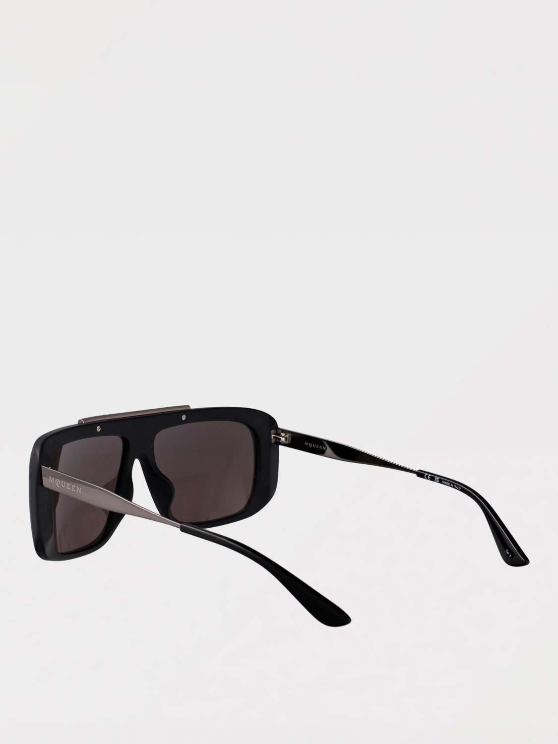 MCQUEEN SUNGLASSES: Sunglasses men McQueen, Black 1 - Img 3