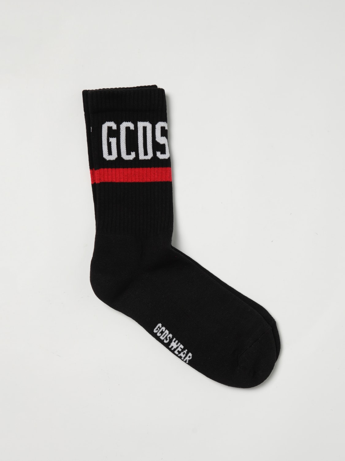 GCDS SOCKS: Socks men GCDS, Black - Img 1