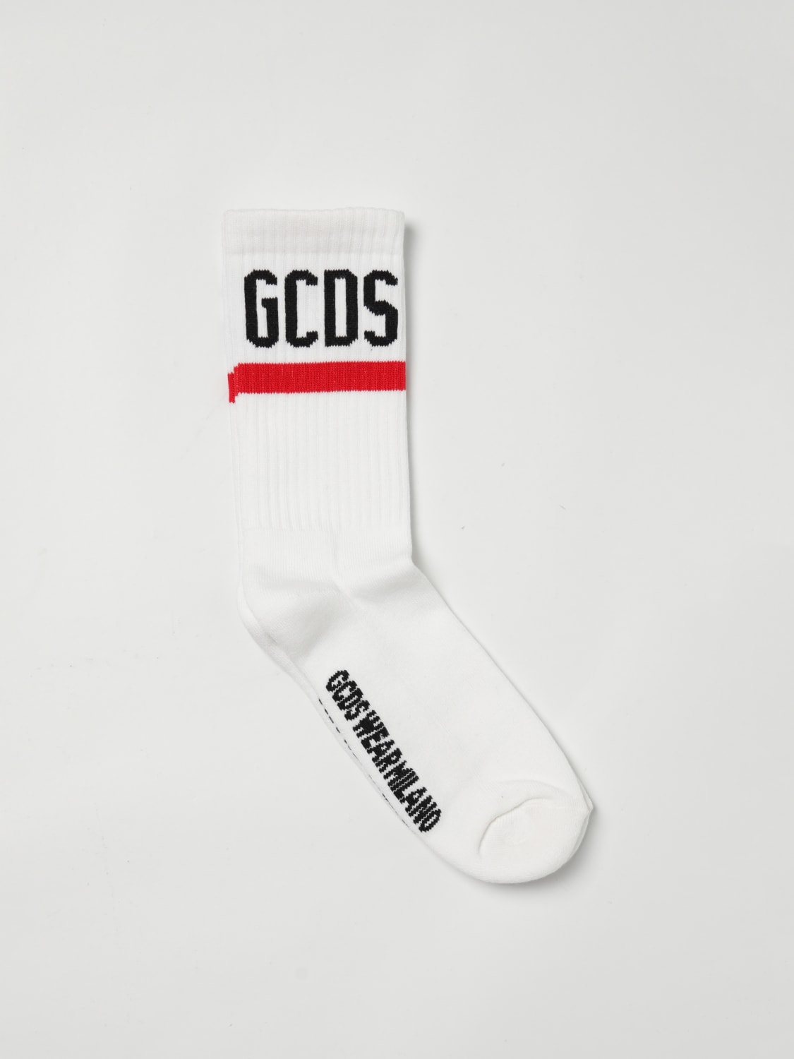GCDS SOCKEN: Socken herren GCDS, Rot - Img 1