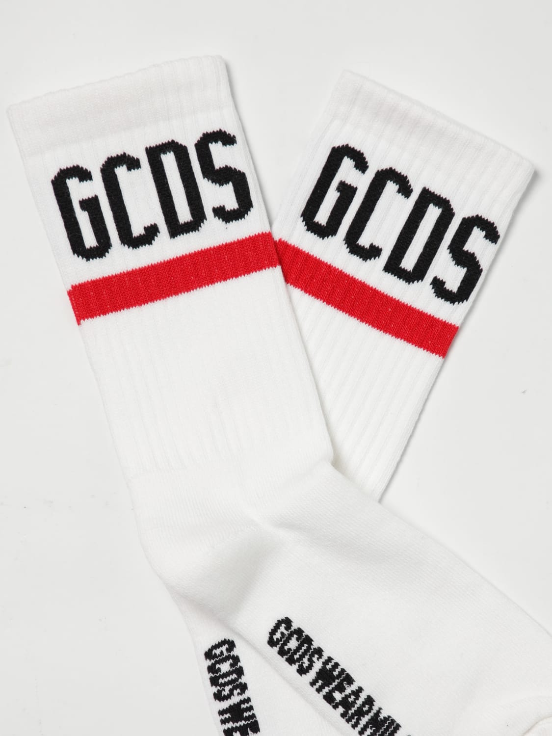 GCDS SOCKEN: Socken herren GCDS, Rot - Img 2