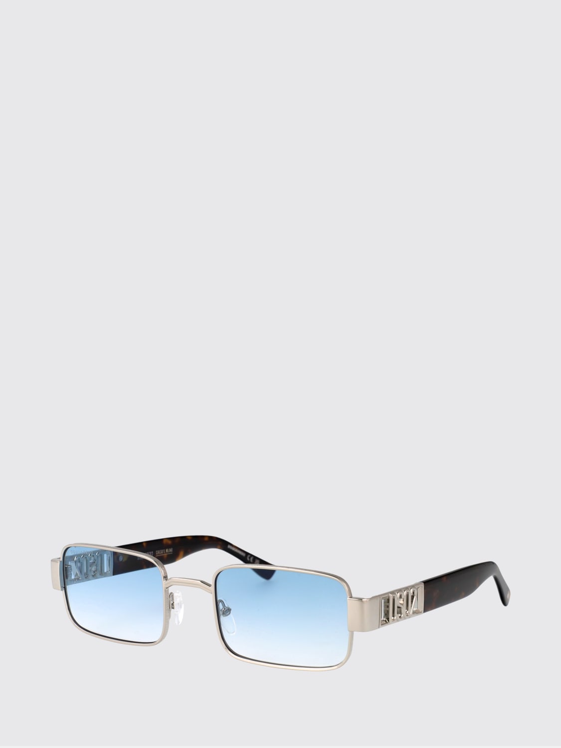 DSQUARED2 SUNGLASSES: Sunglasses men Dsquared2, Silver - Img 1
