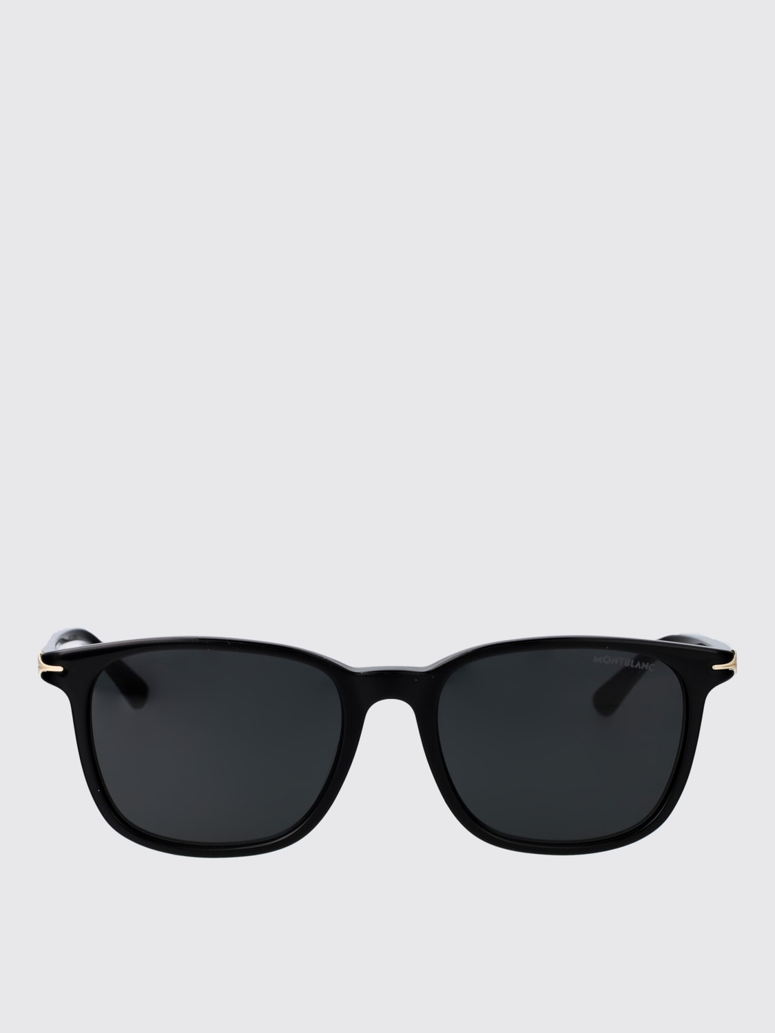 MONTBLANC OCCHIALI DA SOLE: Occhiali da sole in acetato Montblanc, Nero - Img 2